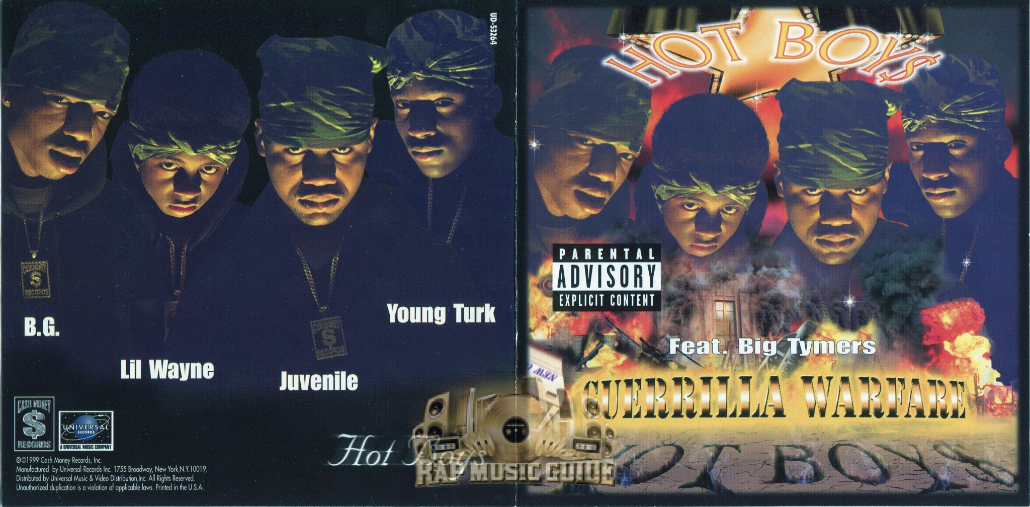 Hot Boys - Guerrilla Warfare: CD | Rap Music Guide